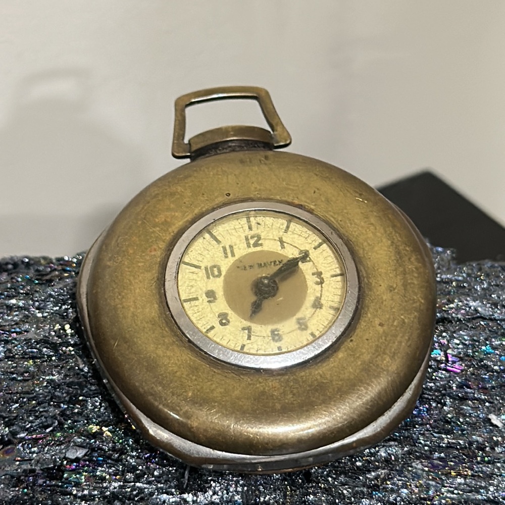 Antique New Haven Open Face Pocket Watch Gem